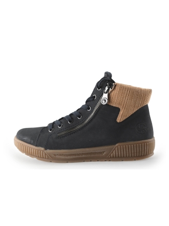 Rieker Veterboots Zwart 262816