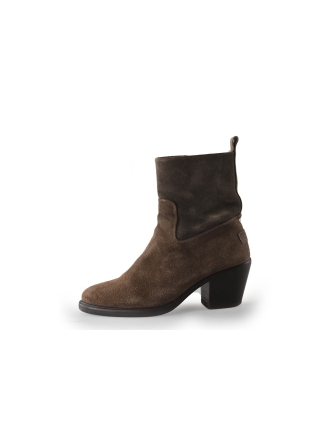 Shabbies Enkellaarzen Grijs 262941