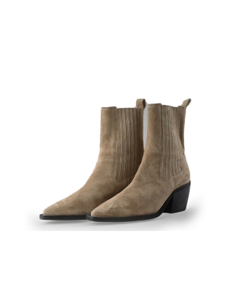 Nubikk Enkellaarzen Beige 263216
