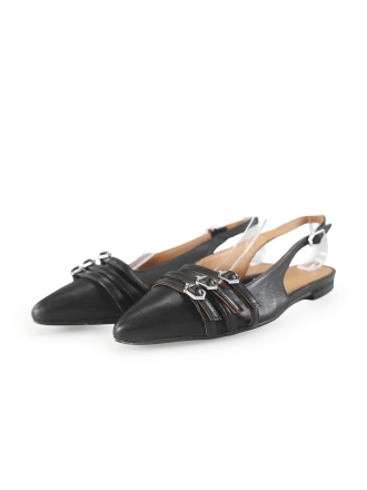 Linea Zeta Slingbacks Zwart 270122