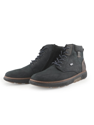 Rieker Veterboots Blauw 270476