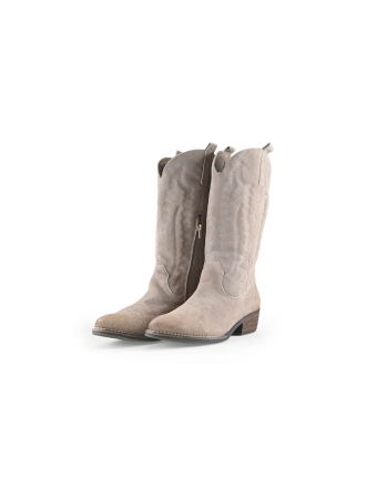 Poelman Cowboy laarzen Beige 270514