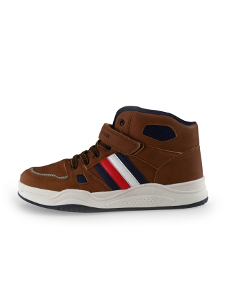 Tommy Hilfiger Hoge sneakers Bruin 270558