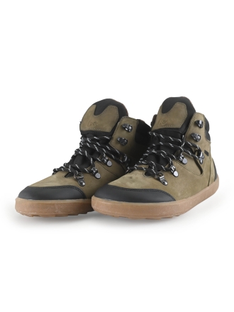 Barefoot Be Lenka Hoge sneakers olijf 270716
