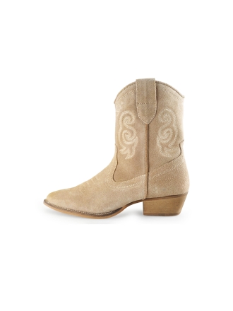 Ann Rocks Cowboy laarzen Beige 270732