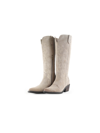 Omoda Cowboy laarzen Beige 270747