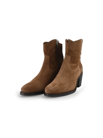 Shabbies Enkellaarzen Bruin 270894