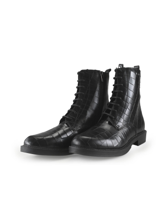 Linea Zeta Veterboots Zwart 271318
