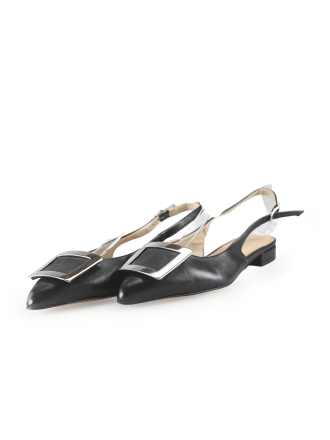Linea Zeta Slingbacks Zwart 271564