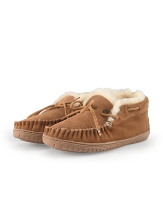 Warmbat Pantoffels Cognac 272067