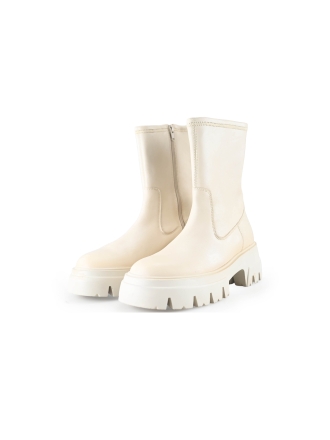 Bronx Enkellaarzen Beige 272214