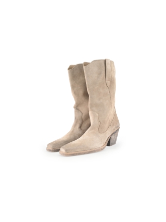 Bronx Enkellaarzen Beige 272216