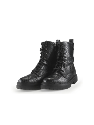 Poelman Veterboots Zwart 272311