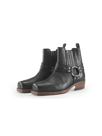 Bronx Enkellaarzen Zwart 272433