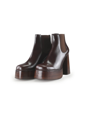 Bronx Enkellaarzen Bruin 272526