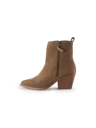 Bronx Enkellaarzen Beige 272530