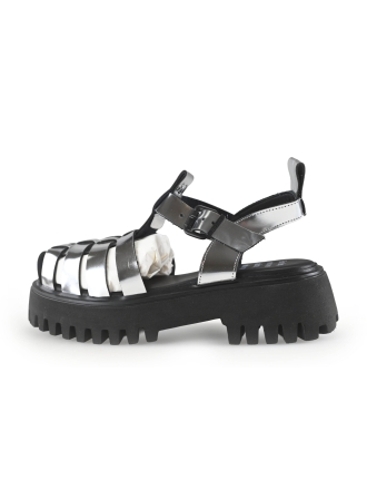 Bronx Sandalen Zilver 272533