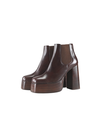 Bronx Enkellaarzen Bruin 272562