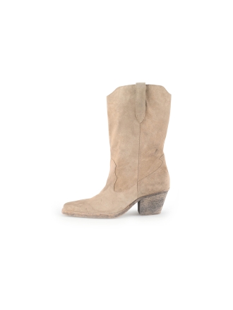 Bronx Enkellaarzen Beige 272590