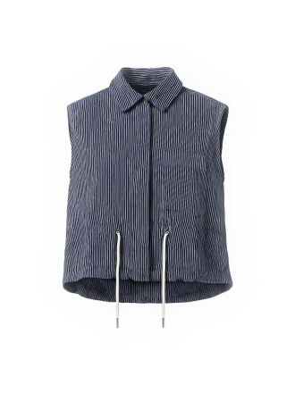 Opus Gilet Blauw 273539