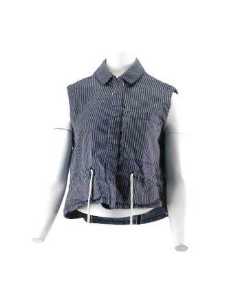 Opus Gilet Blauw 273539