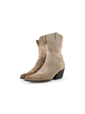 Poelman Cowboy laarzen Beige 274281