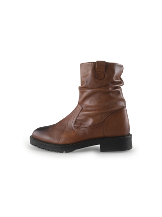 Poelman Enkellaarzen Cognac 274509