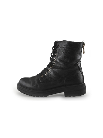 Poelman Veterboots Zwart 275019