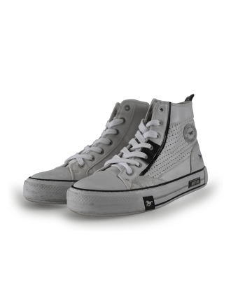 Mustang Hoge sneakers Wit 275060