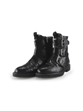 Poelman Biker boots Zwart 275069