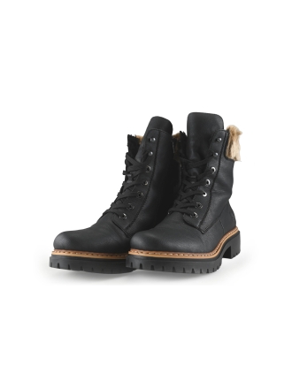 Rieker Veterboots Zwart 275079