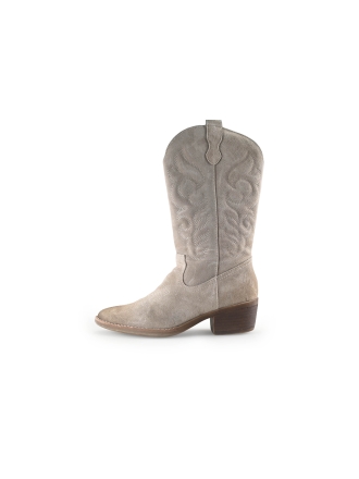 Poelman Cowboy laarzen Beige 275259