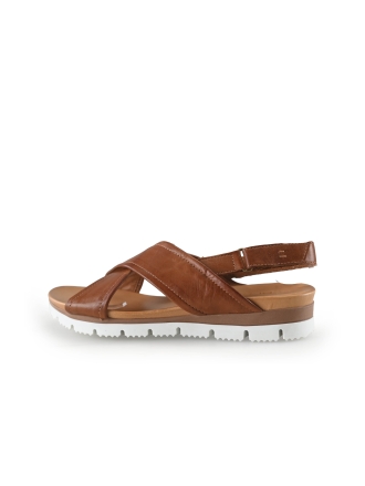 Ebe Sandalen Cognac 275289