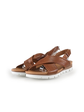 Ebe Sandalen Cognac 275289