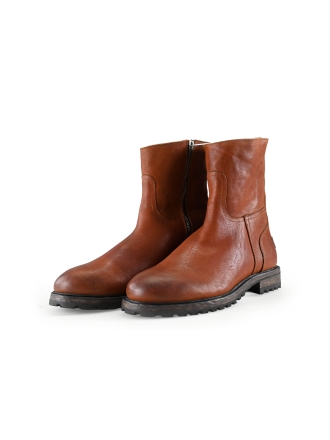 Shabbies Enkellaarzen Bruin 275358