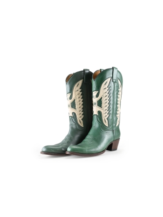 Sendra Cowboy laarzen Groen 275513