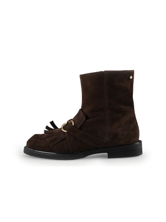 Fred de La Bretoniere Enkellaarzen Bruin 275865