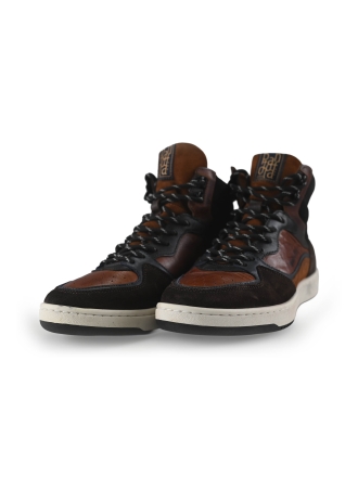Pantofola d'Oro Hoge sneakers Cognac 275918