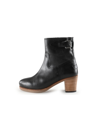 Shabbies Enkellaarzen Zwart 276307
