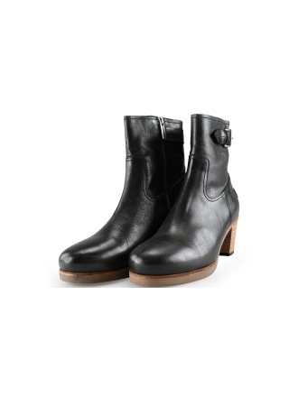 Shabbies Enkellaarzen Zwart 276307