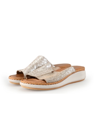 Fly Flot Muiltjes Goud 276613