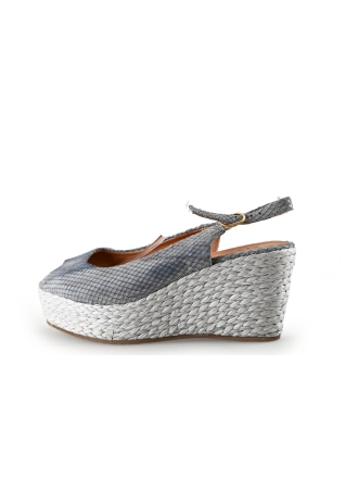 Fred de La Bretoniere Espadrilles Zilver 278192