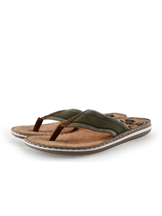 Rieker Slippers Groen 278435