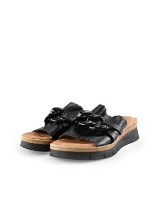 Gabor Slippers Zwart 278960