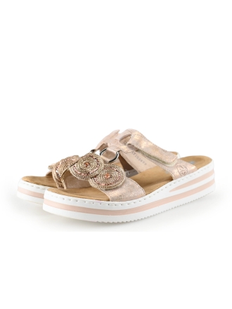 Rieker Slippers Roze 279090