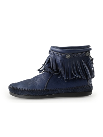 minnetonka Enkellaarzen Zwart 279147