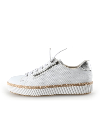 Rieker Veterschoenen Wit 279657
