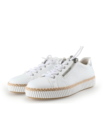 Rieker Veterschoenen Wit 279657