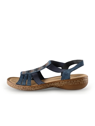 Rieker Sandalen Blauw 279661