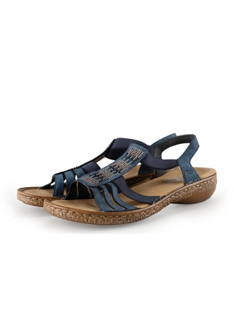 Rieker Sandalen Blauw 279661
